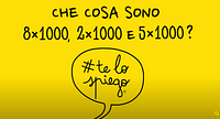 CHE COSA SONO 8×1000, 2×1000 E 5×1000 | TE LO SPIEGO!