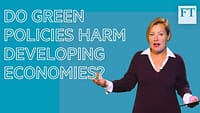 Il cambiamento climatico spiegato: le politiche energetiche verdi danneggiano le economie in via di sviluppo?