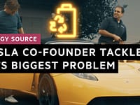 Questo co-fondatore di Tesla ha un piano per riciclare le tue batterie EV l FT Energy Source
