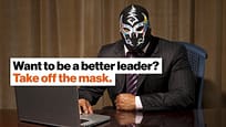 Volete essere dei leader migliori? Via la maschera | Big Think