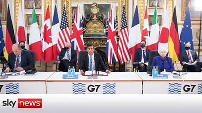 Il G7 approva importanti riforme “storiche” sull’evasione fiscale | Sky News
