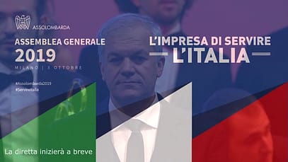 Intervento integrale del Presidente Carlo Bonomi all’Assemblea Generale Assolombarda 2019