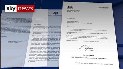 Brexit: Cosa dicono le tre lettere di Johnson all’UE?