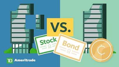 Qual è la differenza tra azioni e obbligazioni? TD Ameritrade
